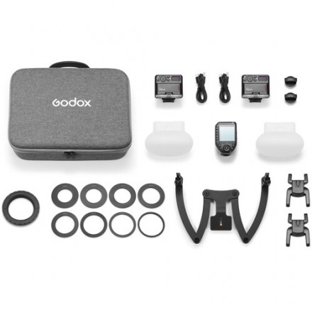 Вспышка Godox MF12-DK2 TTL для Sony биполярная TTL Вспышка Godox MF12-DK2 TTL для Sony биполярная TTL